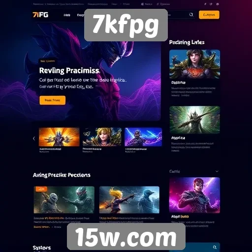 Insights sobre o design do site 7kfpg